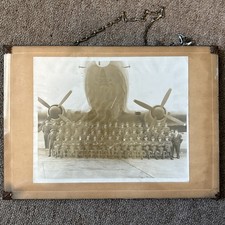 WW2 Bomber Photo RAF Crew