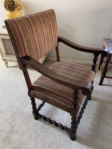 Antique barley twist walnut - *antique,