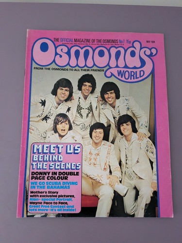 Vintage the osmonds world - vintage,
