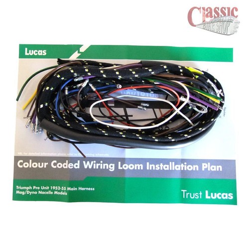 Lucas main wiring loom - loom, triumph
