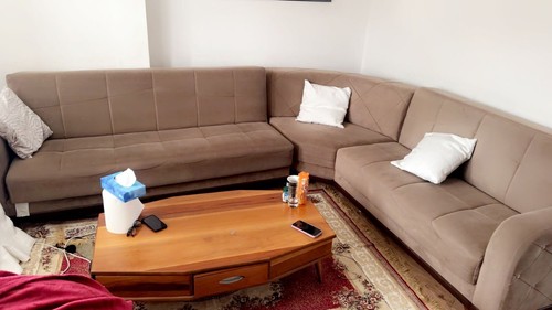 Corner sofa with bed - sofa,