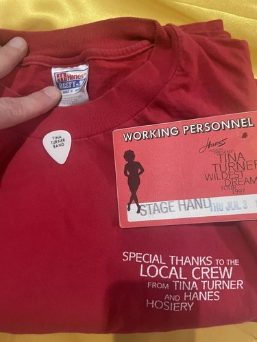 Tina turner local crew - local, shirt