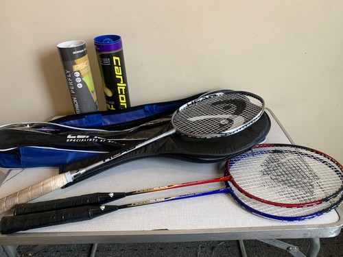 Badminton rackets 2xcarlton - badminton,