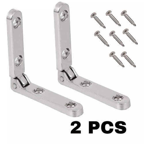 Silver alloy degree hinges - silver, 90