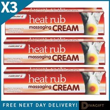 3 x HEAT RUB CREAM 70G FAST