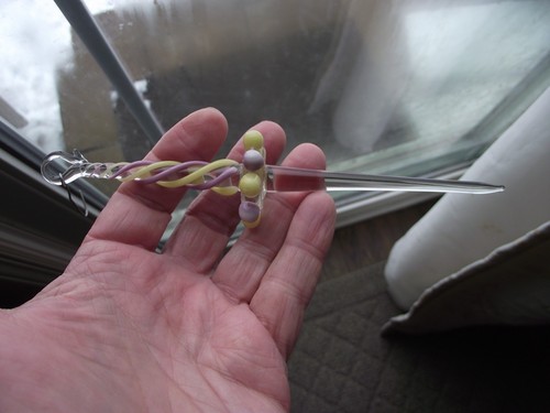 Unusual hand blown - hand,