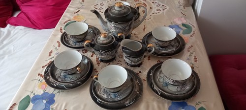 Vintage japanese dragon tea - japanese,