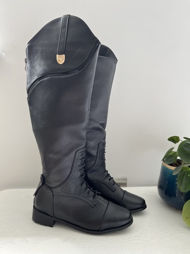 Women long black riding - women’s,