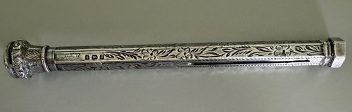 Victorian solid silver dip - solid,