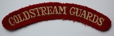 British Army, A Single Coldstream Guards Cloth Shoulder Title. (B64)