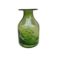 Dartington Green Bottle Vase