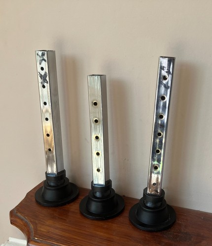 Steel square mudfeet - steel,