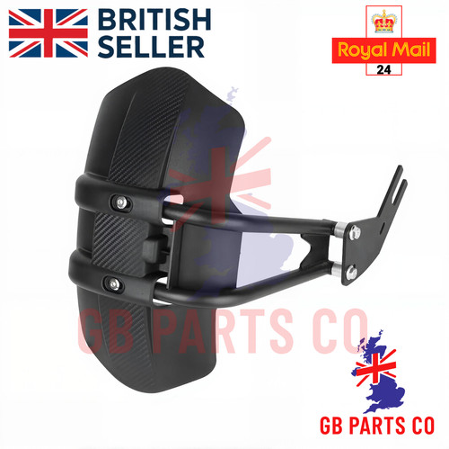 Motorcycle rear hugger splash - hugger,