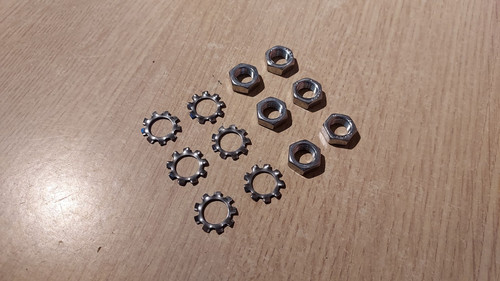 Rover stainless steel nuts - rover,