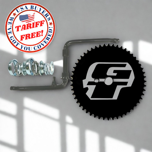 Bmx bicycle piece crank - gt,