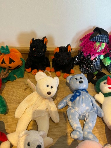 Beanie babies christmas - beanie,