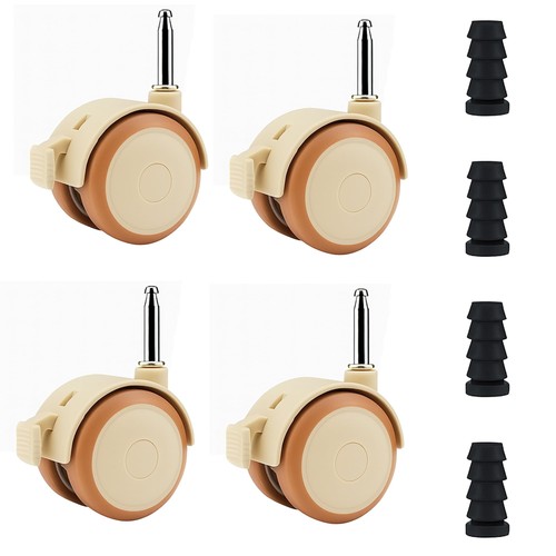 4pc swivel castors for kids - swivel,