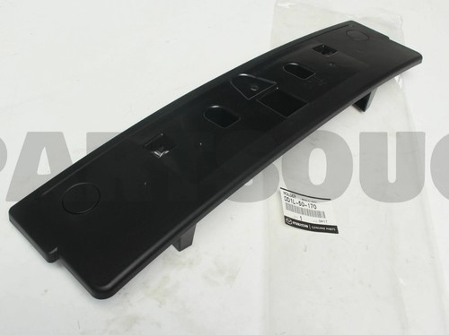 Mazda front license - front,