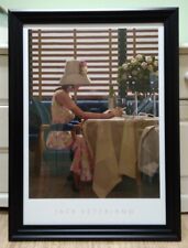 Days of Wine and Roses by Jack Vettriano Large Deluxe Framed Art Print 78x58cm