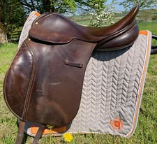 17.5" Frank Baines Dressage saddle - Brown