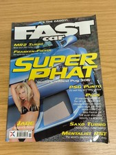 FAST CAR Magazine November 2002 RARE (1116) POSTER Jade Punto GTi Fastest cars S