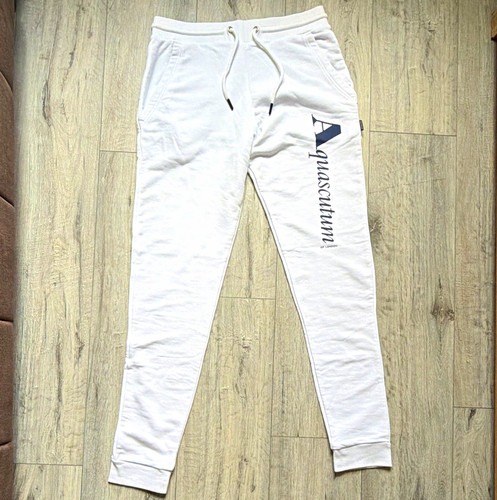 Aquascutum men white cotton - men's,