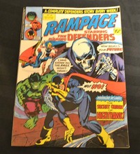 UK Comic Marvel RAMPAGE Issue