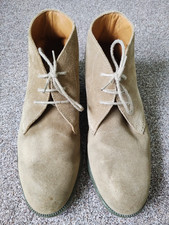  Genuine British Army Military Issue Desert Nubuck Suede Ankle Boots in Size 9M
