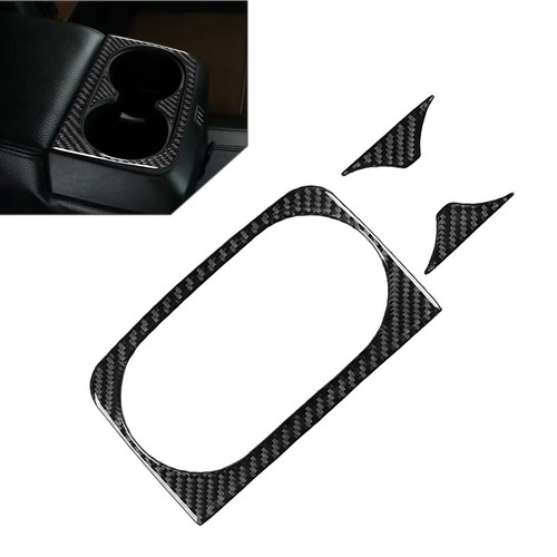 Carbon fiber black rear water - carbon,