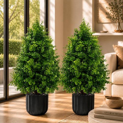 2pack artificial boxwood - 2pack,