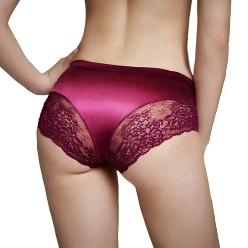 Silk satin silky women briefs - satin,