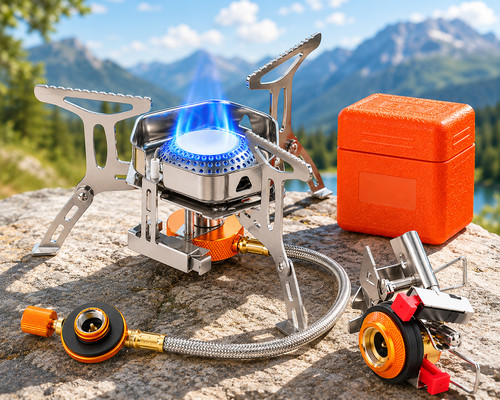 Mini camping stove portable - stove,