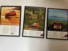 3x New Framed 1970’s Classic
