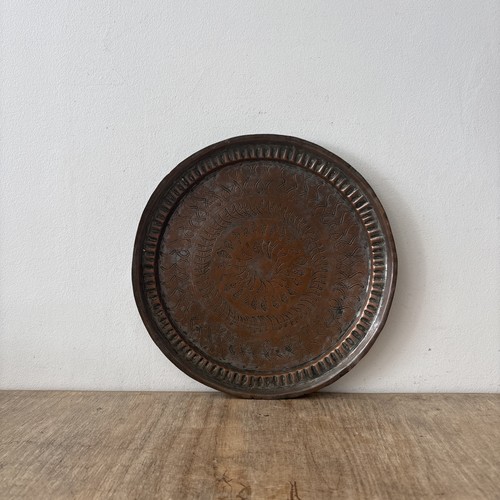 Vintage rustic circular metal - rustic,