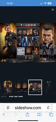 Terminator sideshow t 1000 - 2,