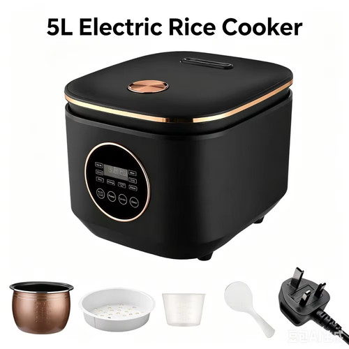 Smart electric rice cooker - 5l,