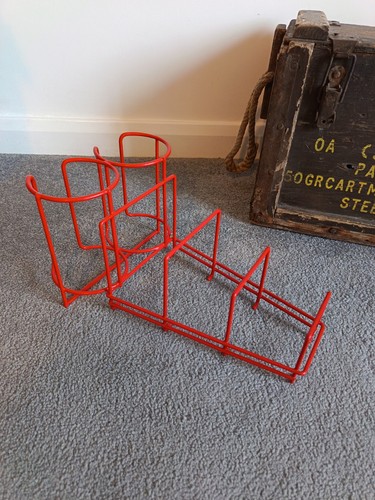 Vintage wire plate dish glass - wire,