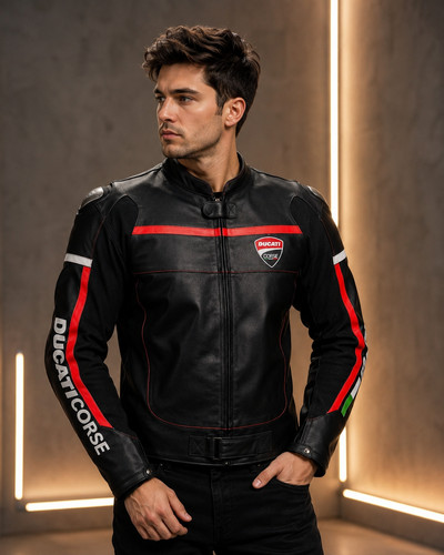 Men two tone black red - two,