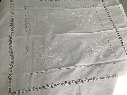 Vintage lace and embroidered - and,