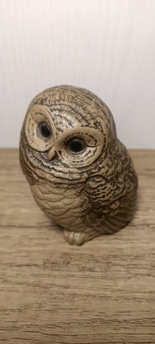 Poole pottery stoneware - pottery, owl