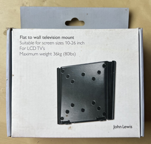 Mount flat wall - to, by