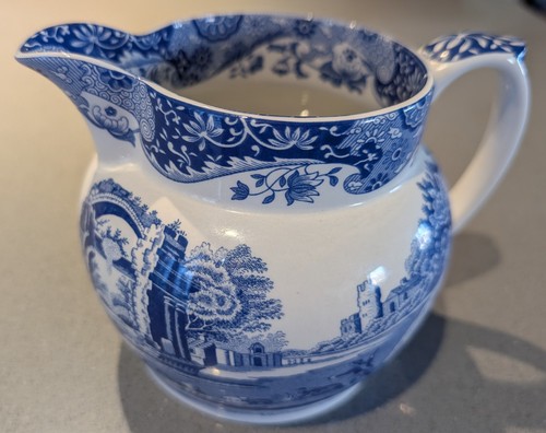 Spode blue white italian - spode,