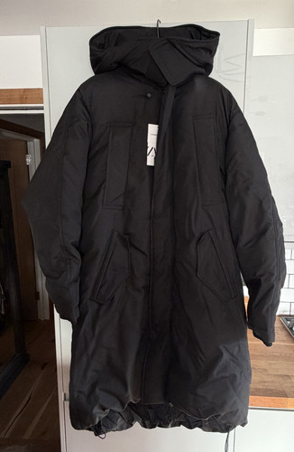 Zara men black - black, longline