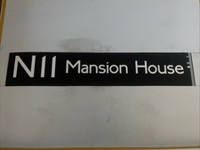 N11 Mansion House - Stockwell London Bus Blind 17b 42” Gift TFL