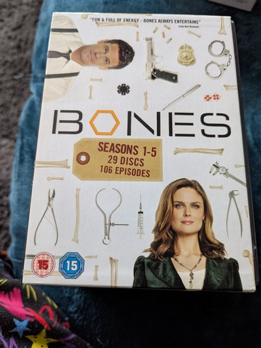 Bones dvd box set - 1-5., only