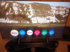 PANASONIC TX-49FX700B 49"TV WITH SOUND BAR AND ACTIVE SUBWOOFER