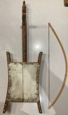 Rebab / Rababa & Bow Traditional Arabian One-Stringed Musical Instrument Qatari