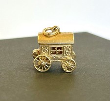 9ct Gold Gypsy Caravan Wagon