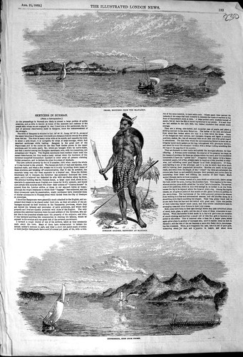 Original old antique print - original,