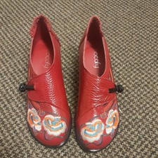 Socofy handmade red floral